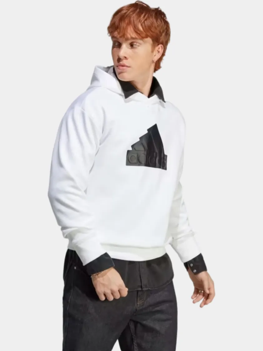 Adidas Future Icons Men Sportswear Hoody White/Black