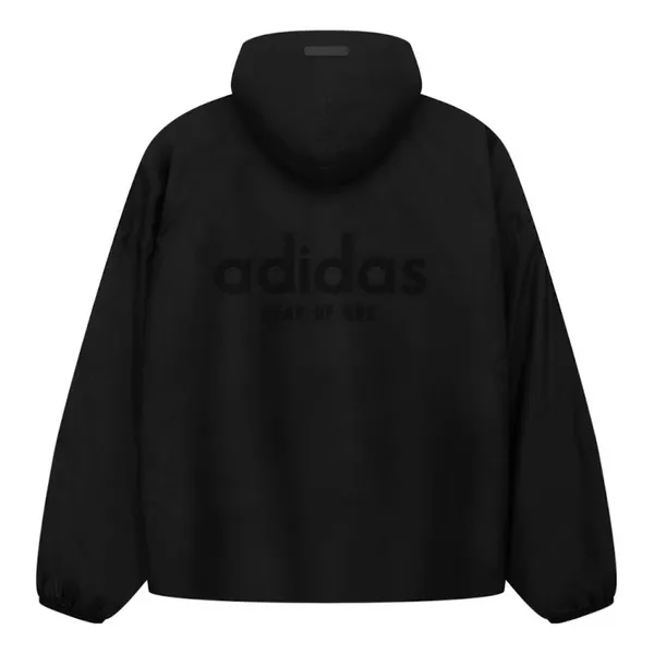 adidas x Fear of God Athletics Puffer Jacket 'Black', black