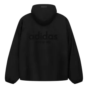 adidas x Fear of God Athletics Puffer Jacket 'Black', black