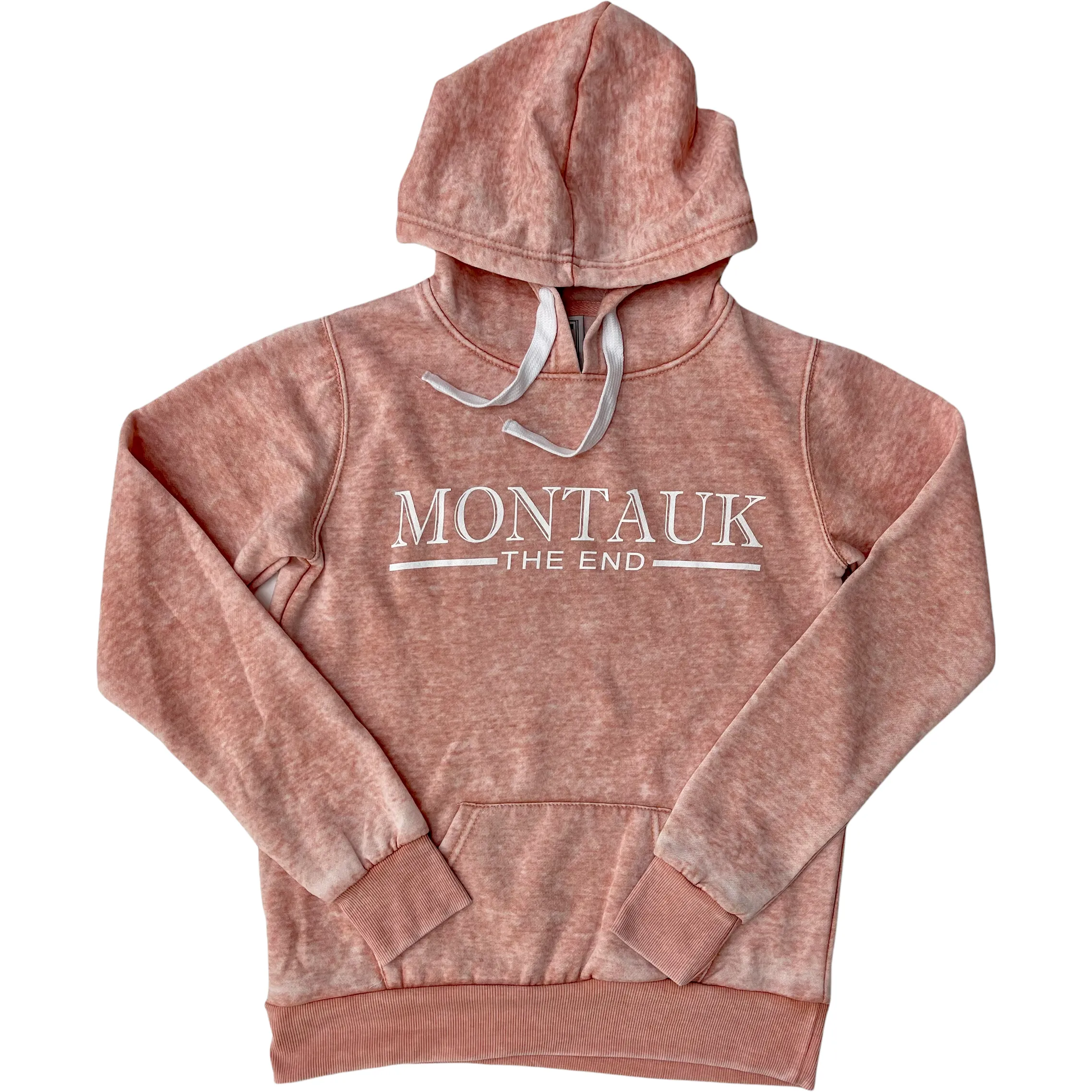 Adult Montauk The End Screen Printed Pullover Hoodie