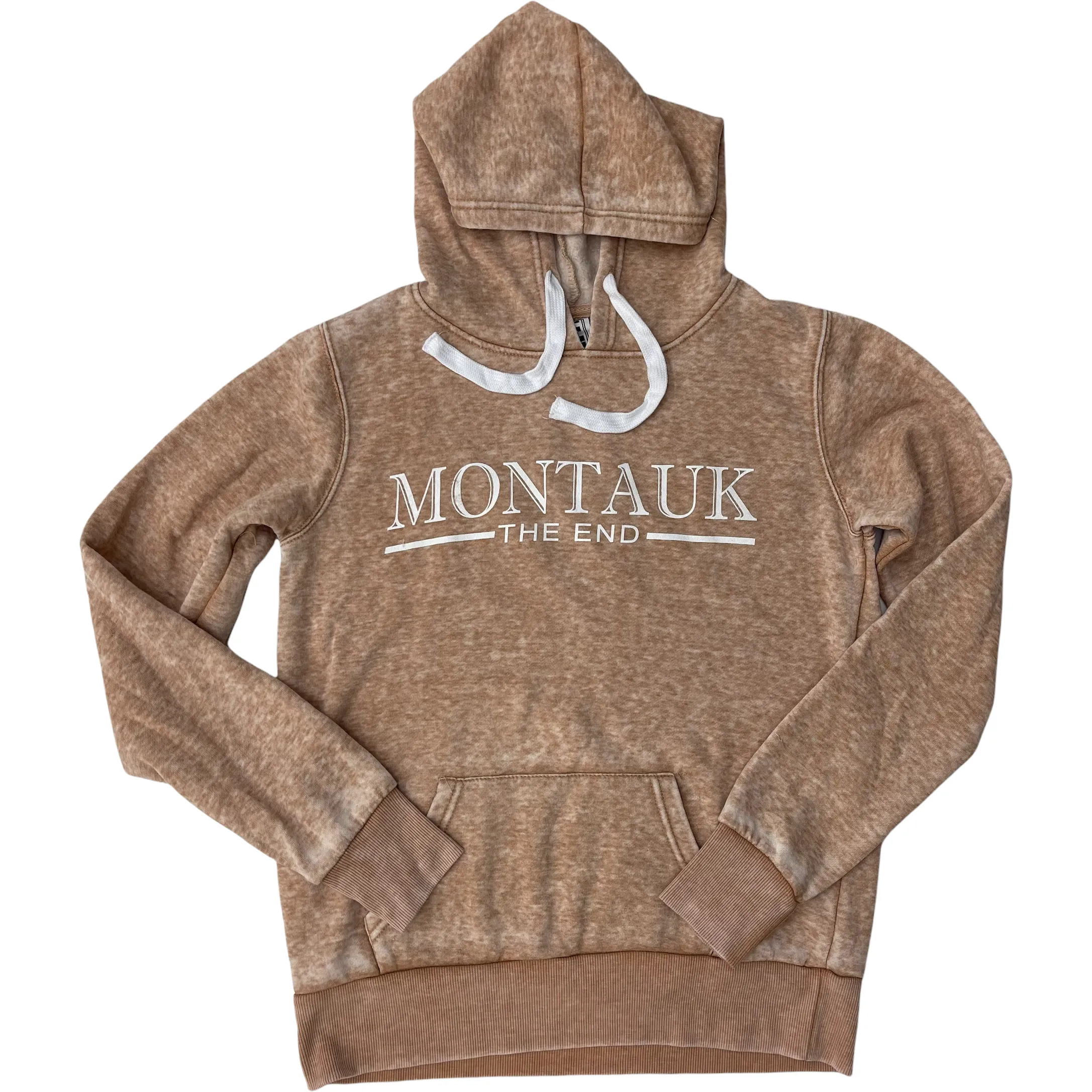 Adult Montauk The End Screen Printed Pullover Hoodie