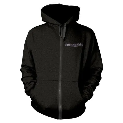 Amorphis Unisex Adult Halo Full Zip Hoodie