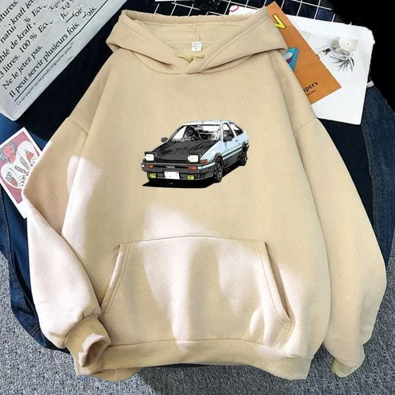 Artistic Retro Printing Hoodie