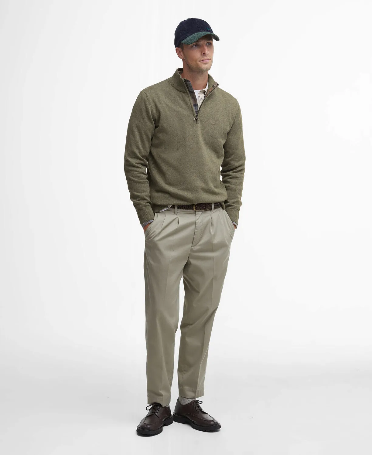 Barbour Cotton Half-Zip Jumper