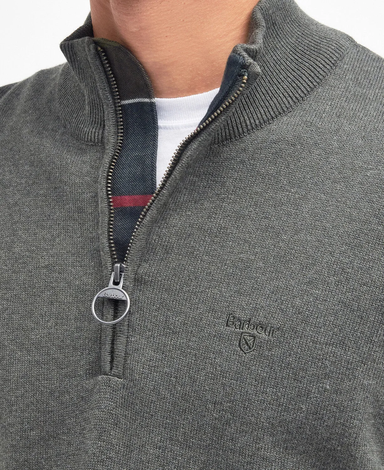 Barbour Cotton Half-Zip Jumper