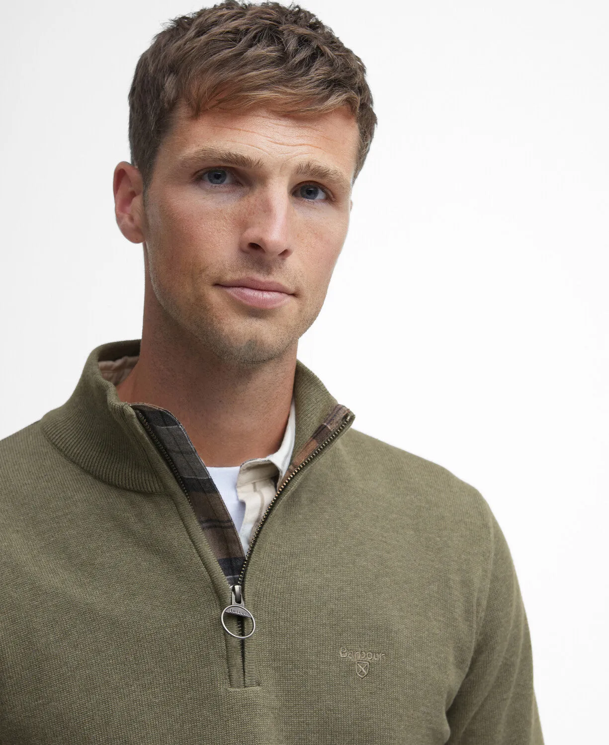 Barbour Cotton Half-Zip Jumper