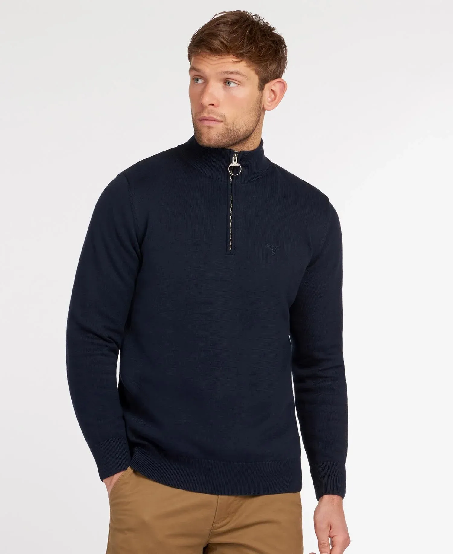 Barbour Cotton Half-Zip Jumper