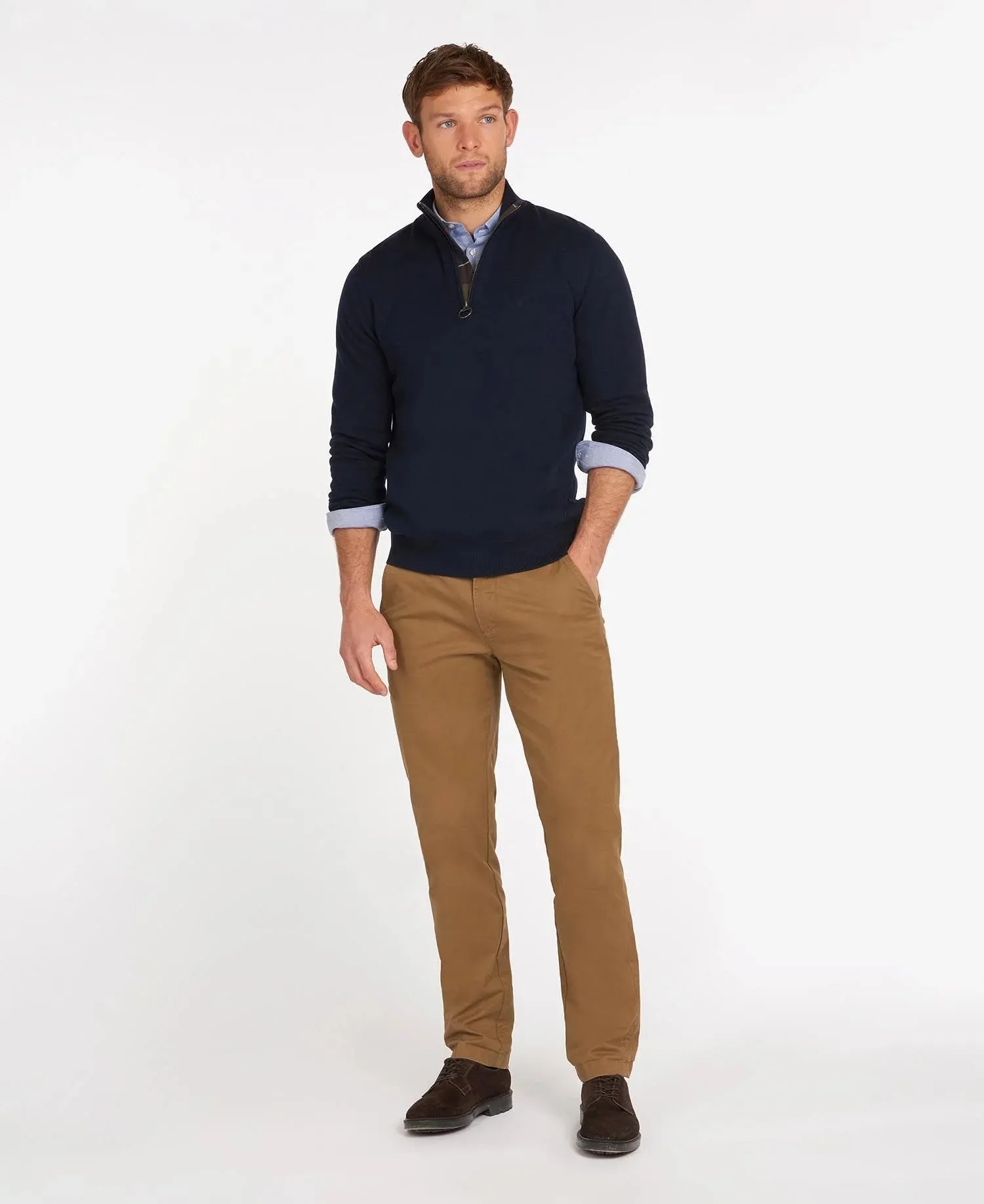 Barbour Cotton Half-Zip Jumper