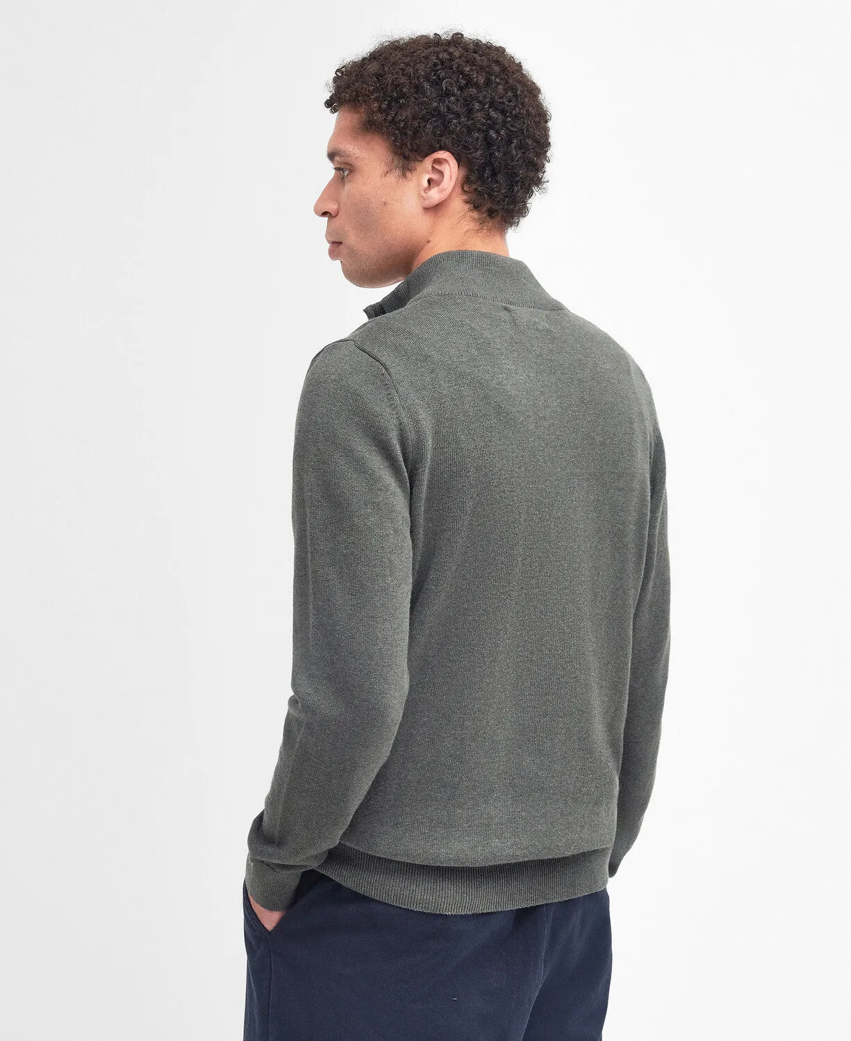 Barbour Cotton Half-Zip Jumper