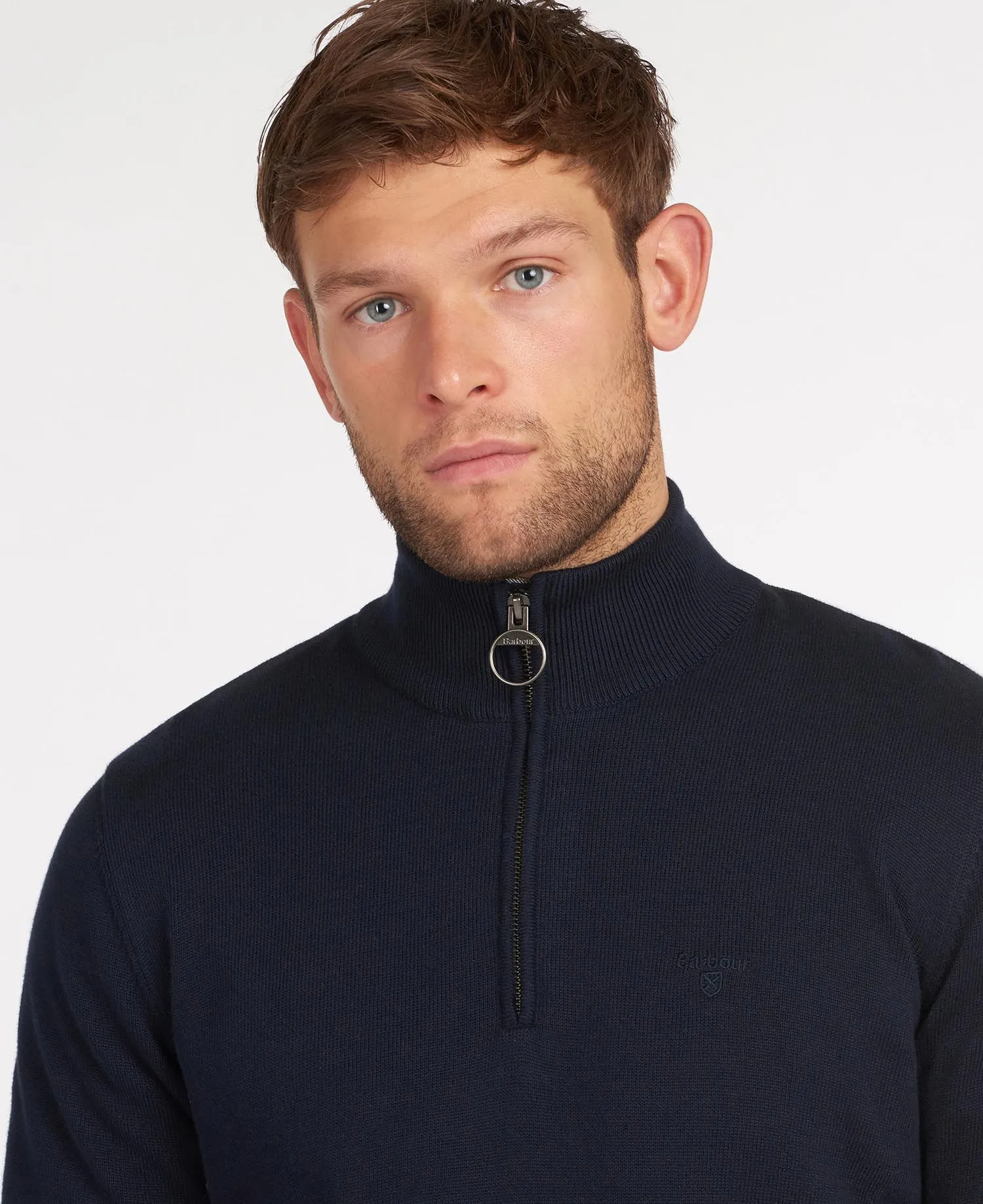 Barbour Cotton Half-Zip Jumper