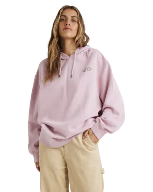 Beach Tour Hoodie in Chalk Pink