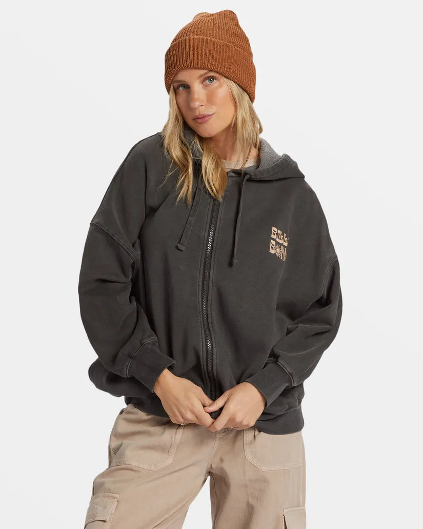 Billabong Riptide Zip Hoodie - BLACK SANDS