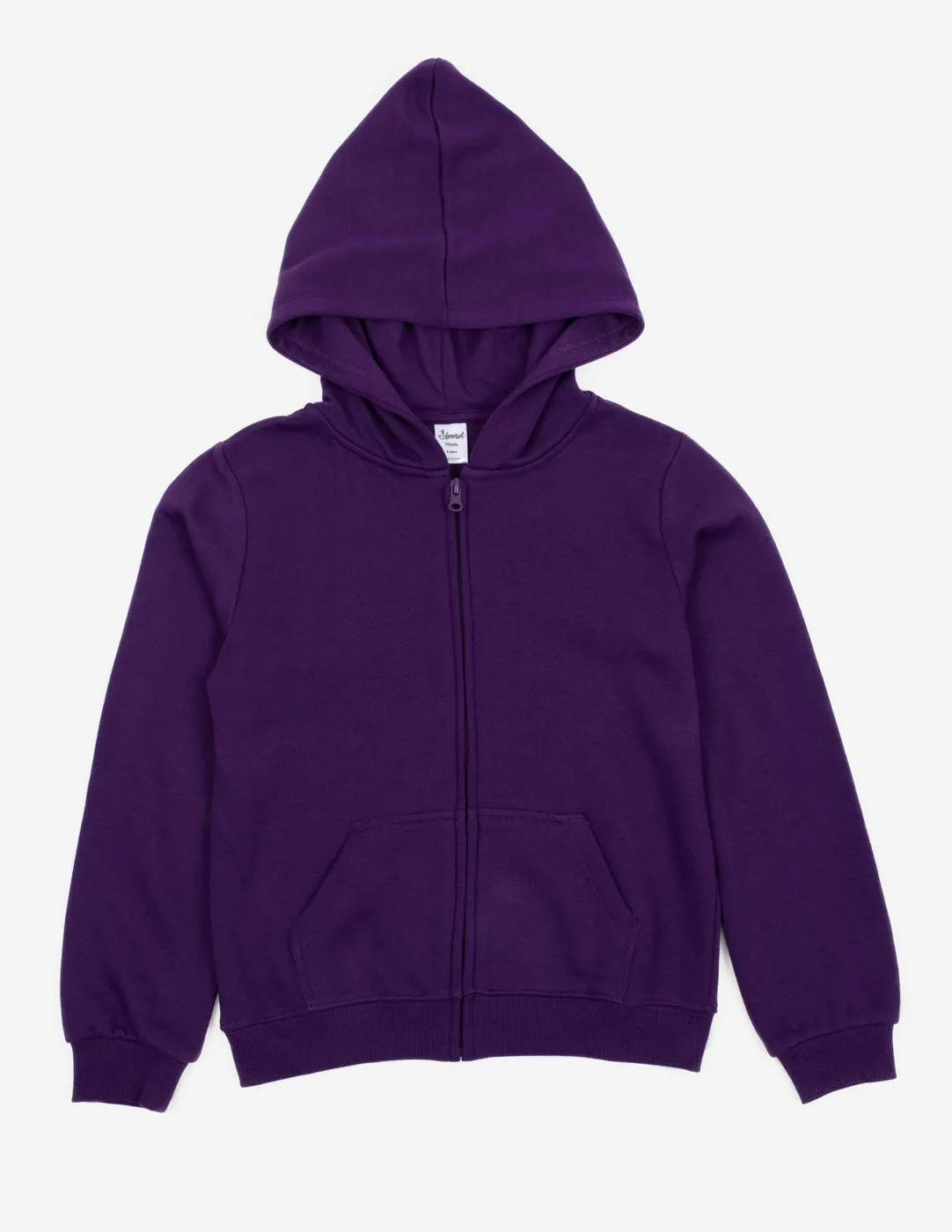 Boho Solid Color Zip Hoodies