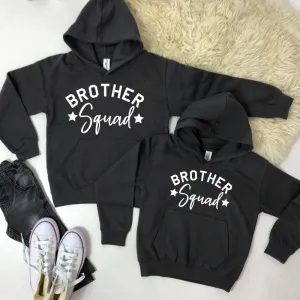 Brother Squad Star Hoodies Storm Grey (1-13 Years) (MRK X)