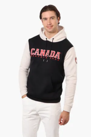 Canada Weather Gear Colour Block Hoodie - Black