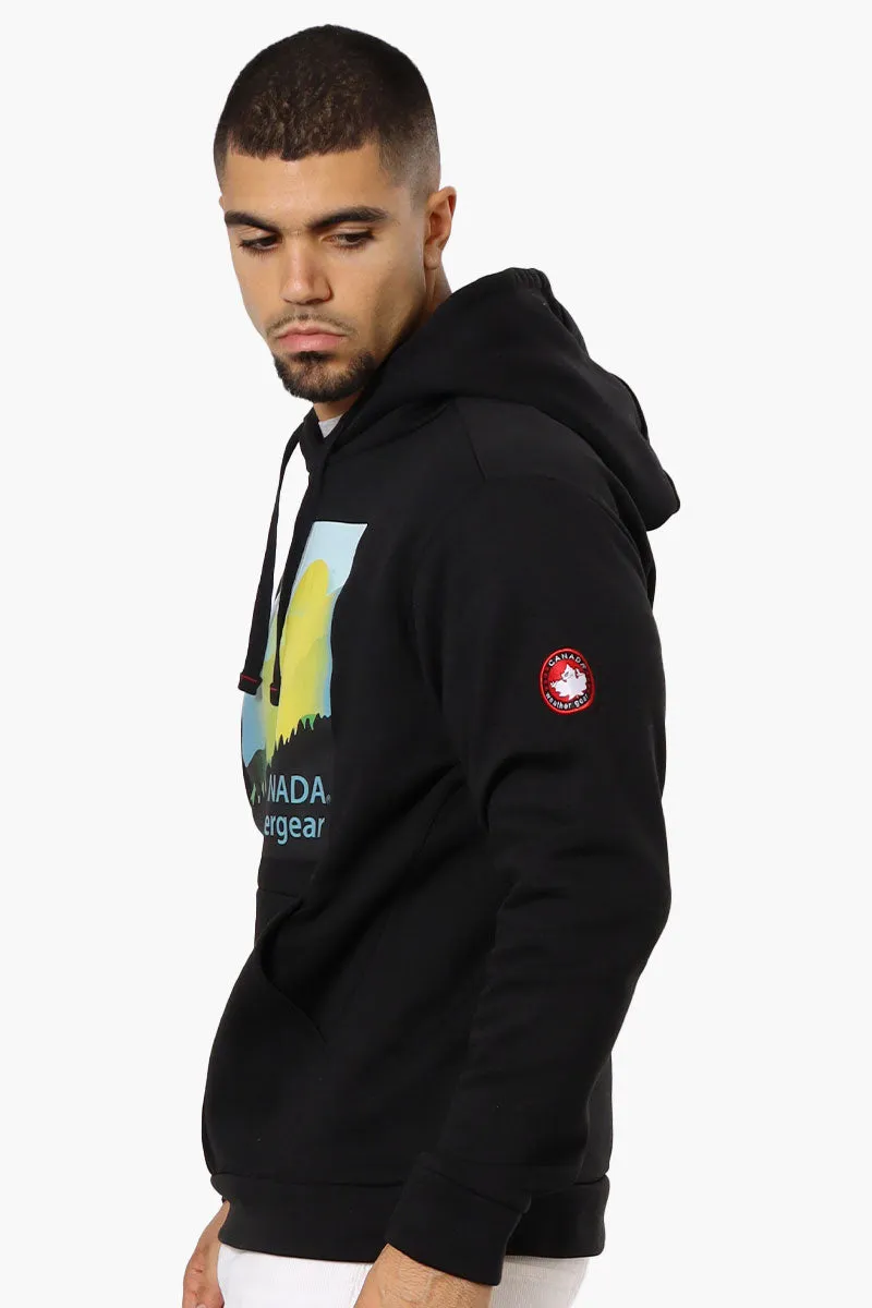 Canada Weather Gear Forest Graphic Hoodie - Black