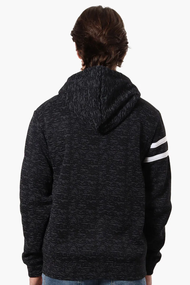 Canada Weather Gear Sleeve Stripe Zip Up Hoodie - Black