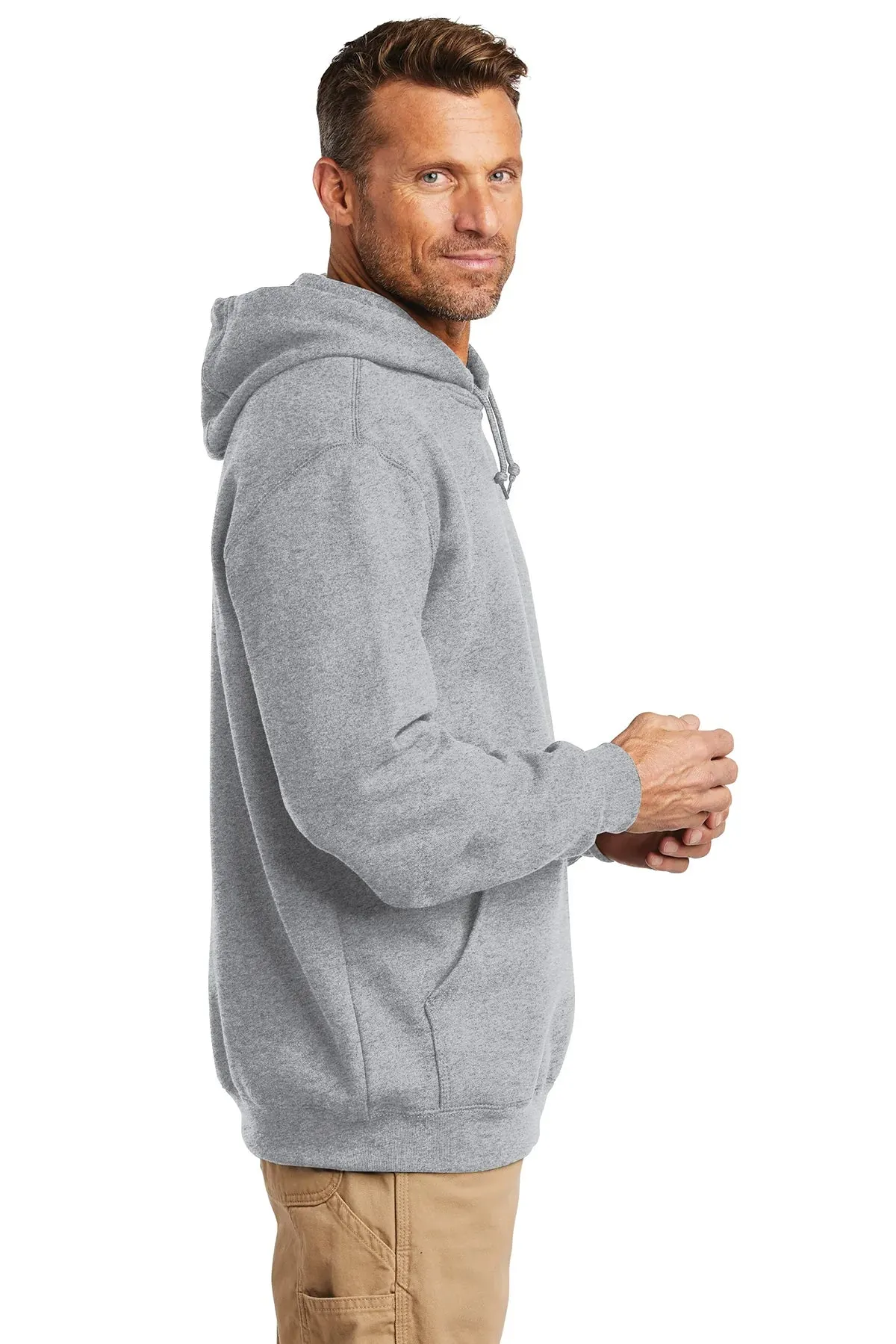 Carhartt Customized Midweight Hoodies, Heather Grey