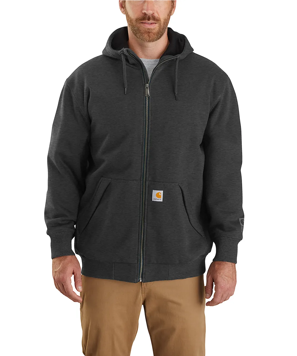 Carhartt Midweight Thermal Lined Full Zip Sweatshirt - Carbon Black