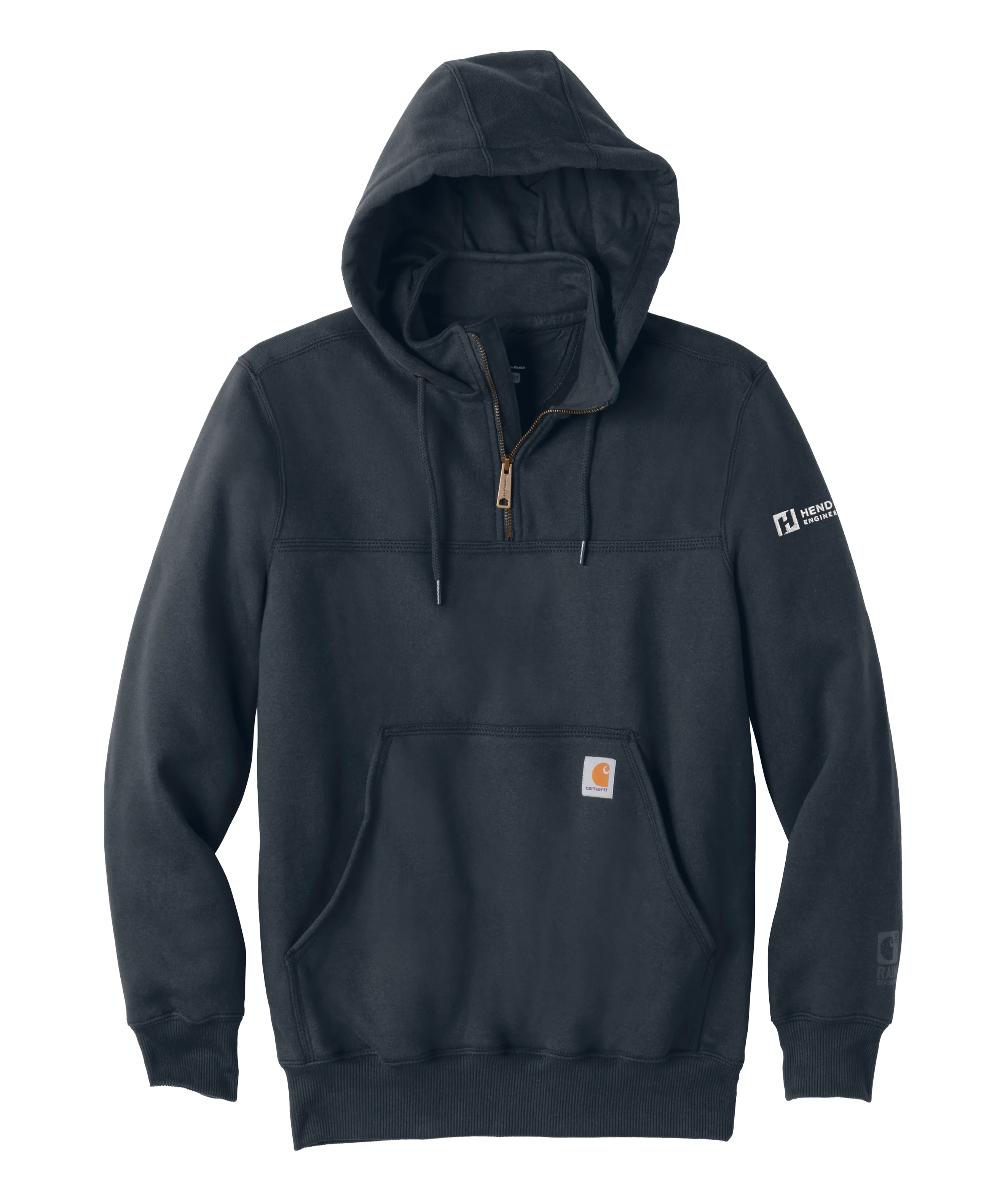 Carhartt ® Rain Defender ® Paxton Heavyweight Hooded Zip Mock Sweatshirt