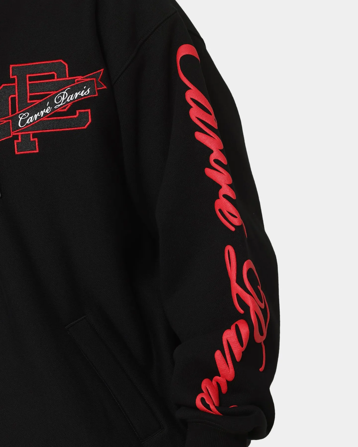 Carré Team Paris 3/4 ZIp Hoodie Black