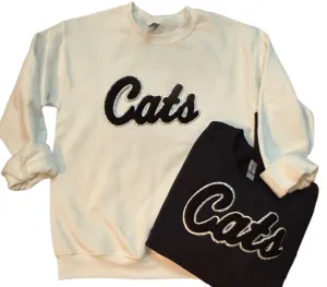 Cats Patch Sweatshirts (Various Color Options)