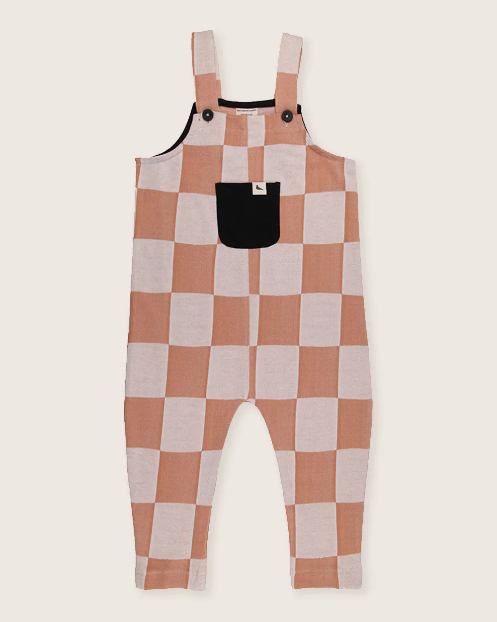 Chequer Dungarees