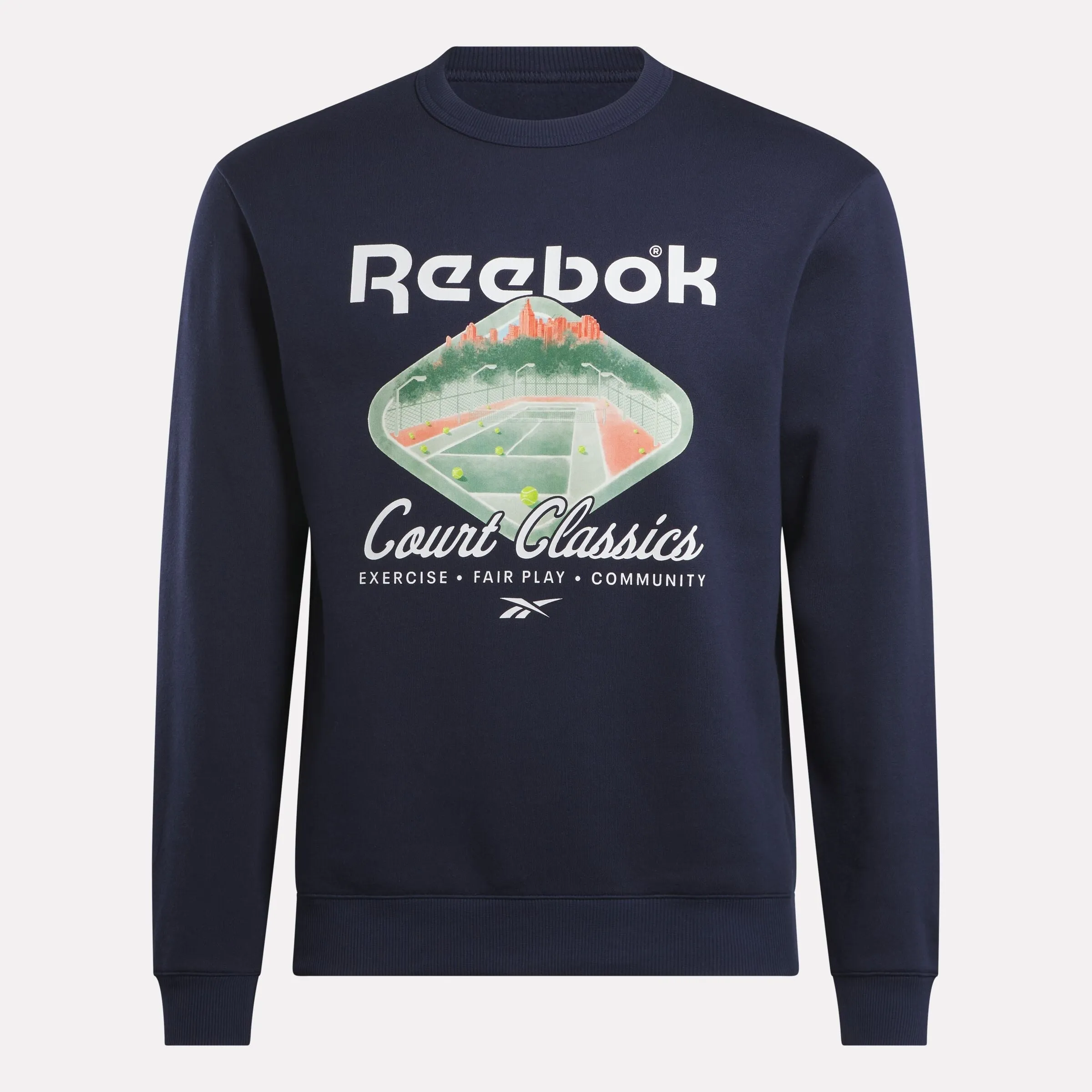 Cl Court Sport Crew Vector Navy