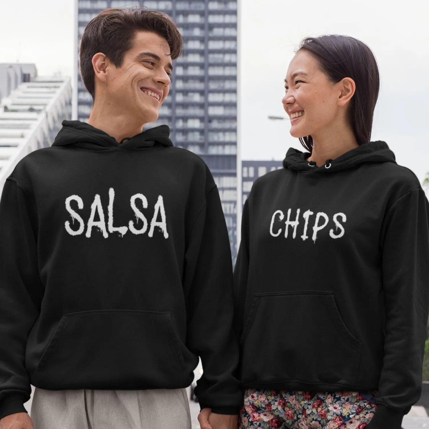 Delightful Duo: Chips Salsa Guac Matching Outfits - Ideal for Best Friends, Group Hangouts, Vacation Spree, Cinco De Mayo, Bachelorette Party Gifting