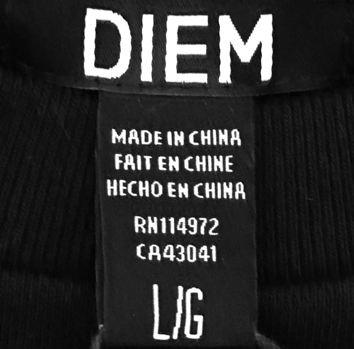 ^DIEM^ (BLACK MULTI) CREWNECK SWEATSHIRTS