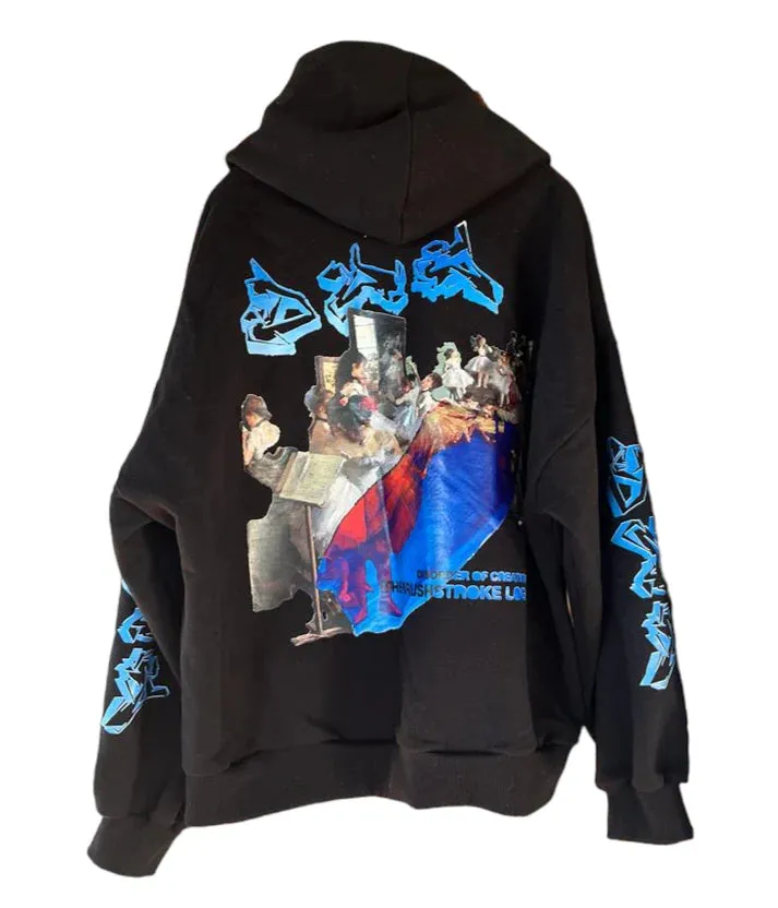 DOC BRUSHSTROKE LOGO HOODIE