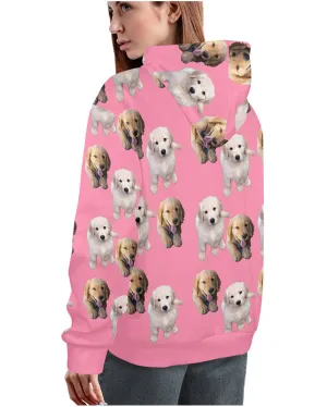 Dog Photo Personalised Hoodie Womens