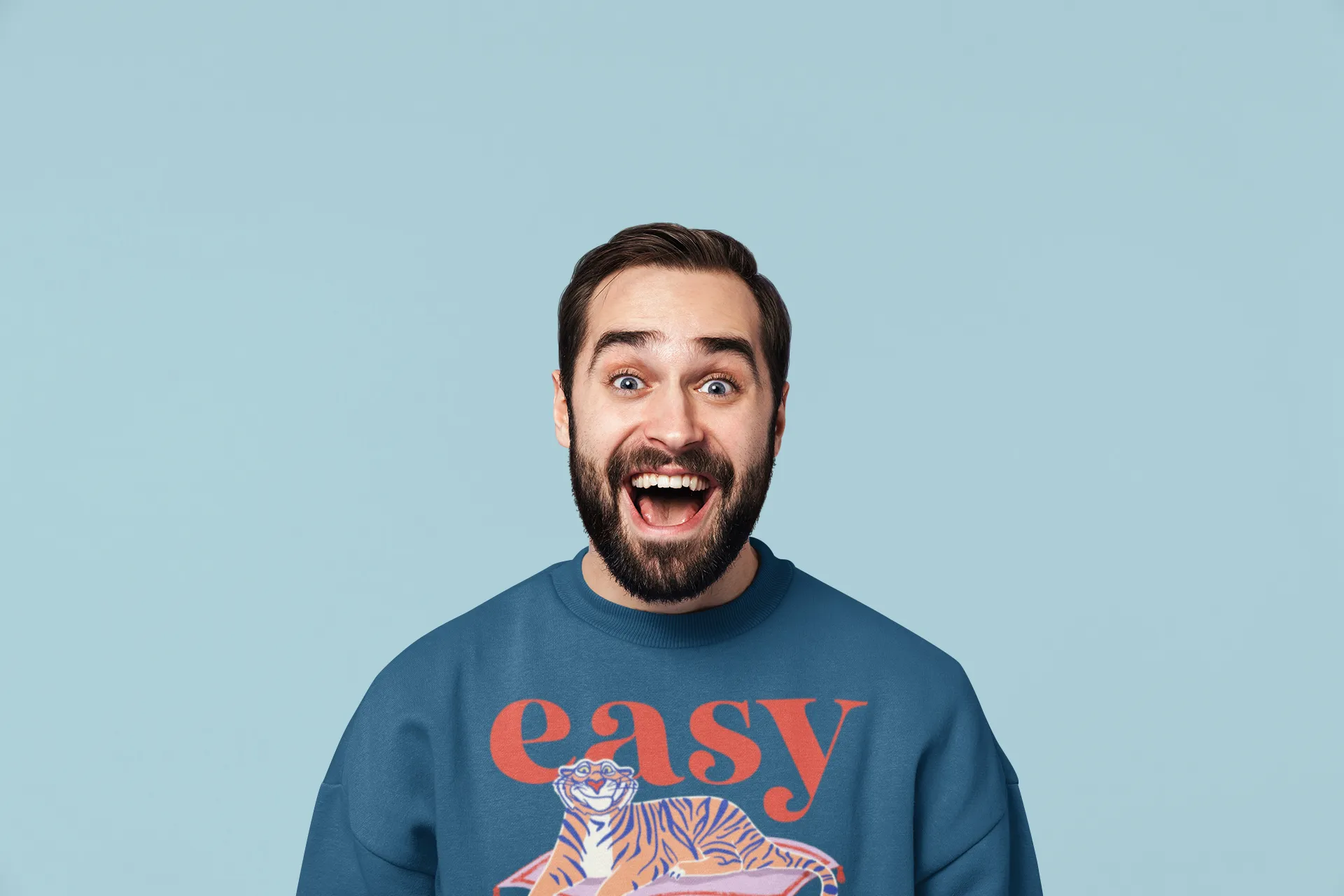 Easy Tiger - Rajah- Adult Crewneck Sweatshirt