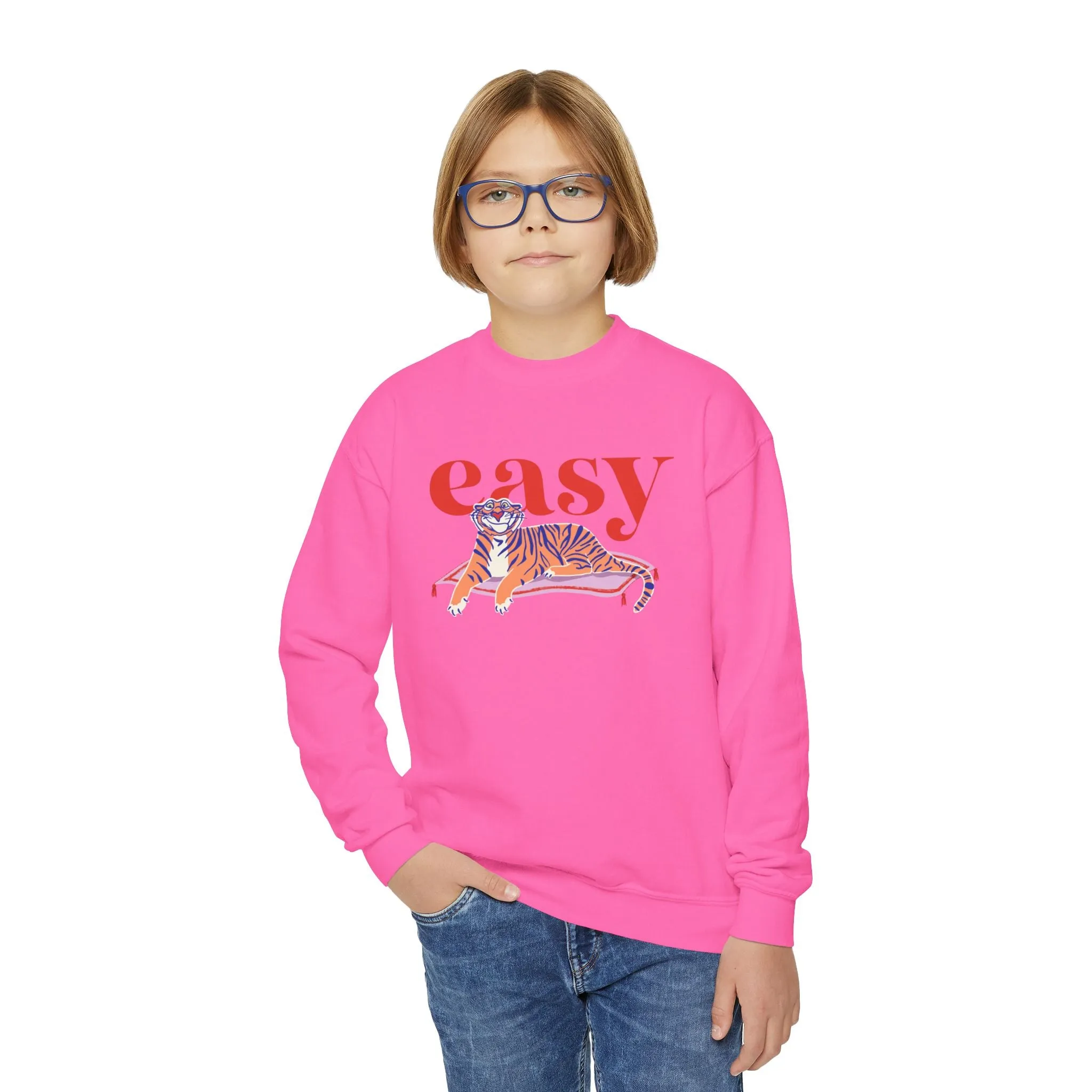 Easy Tiger - Youth Crewneck Sweatshirt