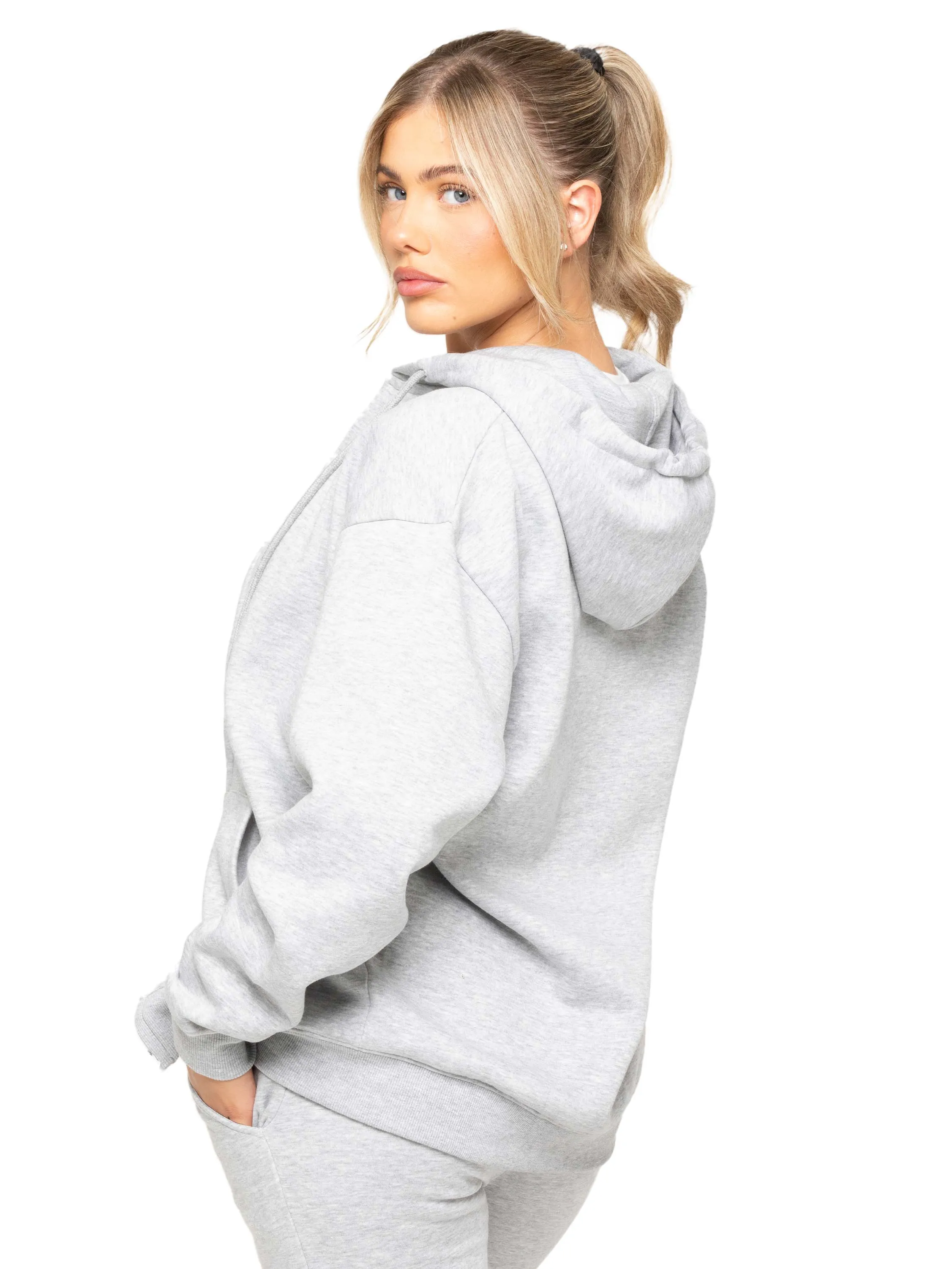 Enzo | Womens Oversized Zipped Hoodie