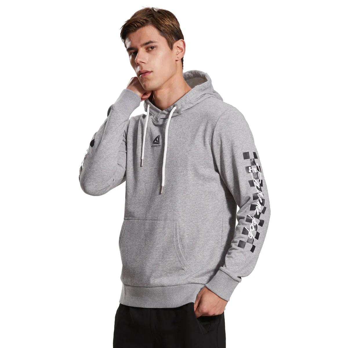 Extreme Pop Mens Sweatshirt Athletic Hoodie Jumper size S M L XL GREY OLIVE BLACK