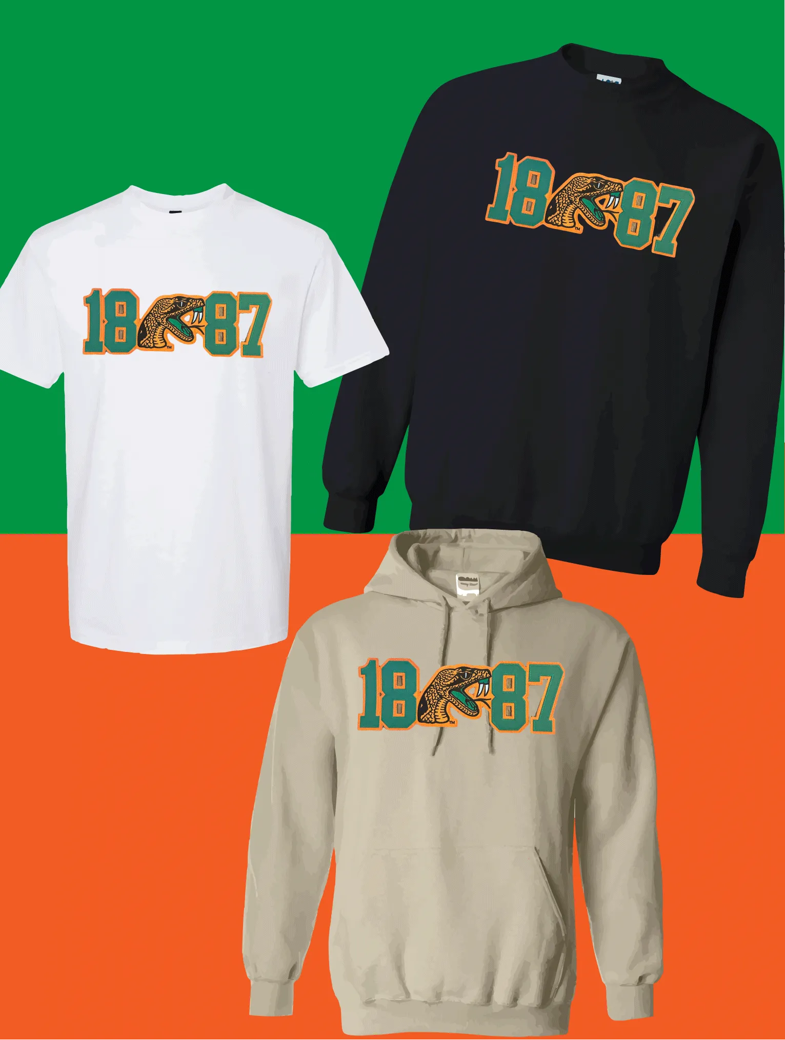 FAMU CG - 1887 Stitch Founding Mascot Apparel