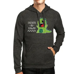 Father-In-Rawr Unique In Law Gift Idea Funny Dinosaur Design Hoodie