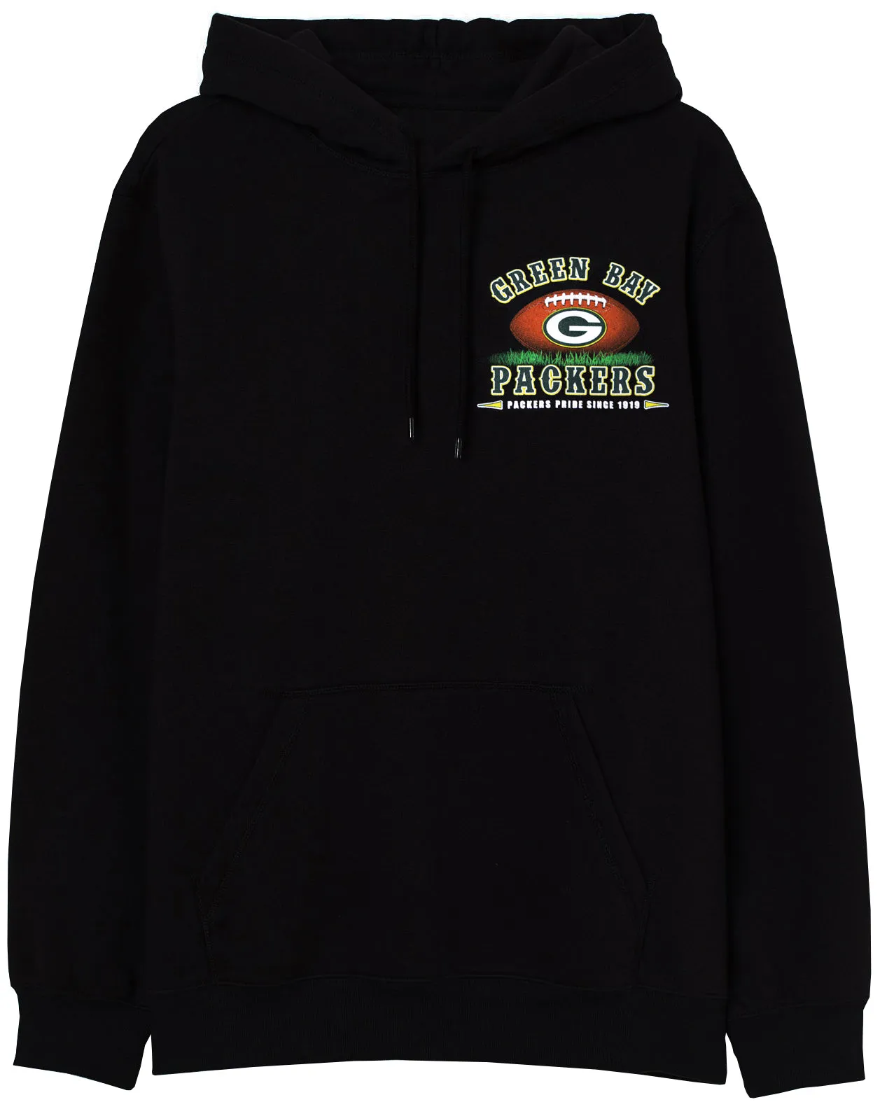 Green Bay Packers Pride 1919 Men's Pullover Hoodie, Black