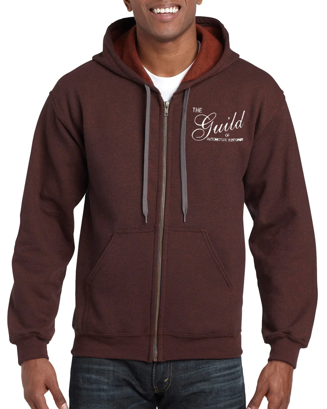 Guild Hooded Full Zip Sweatshirt