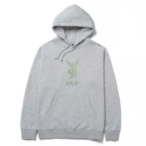 Huf x Playboy Rhinestone P/O Hoodie - Grey Heather