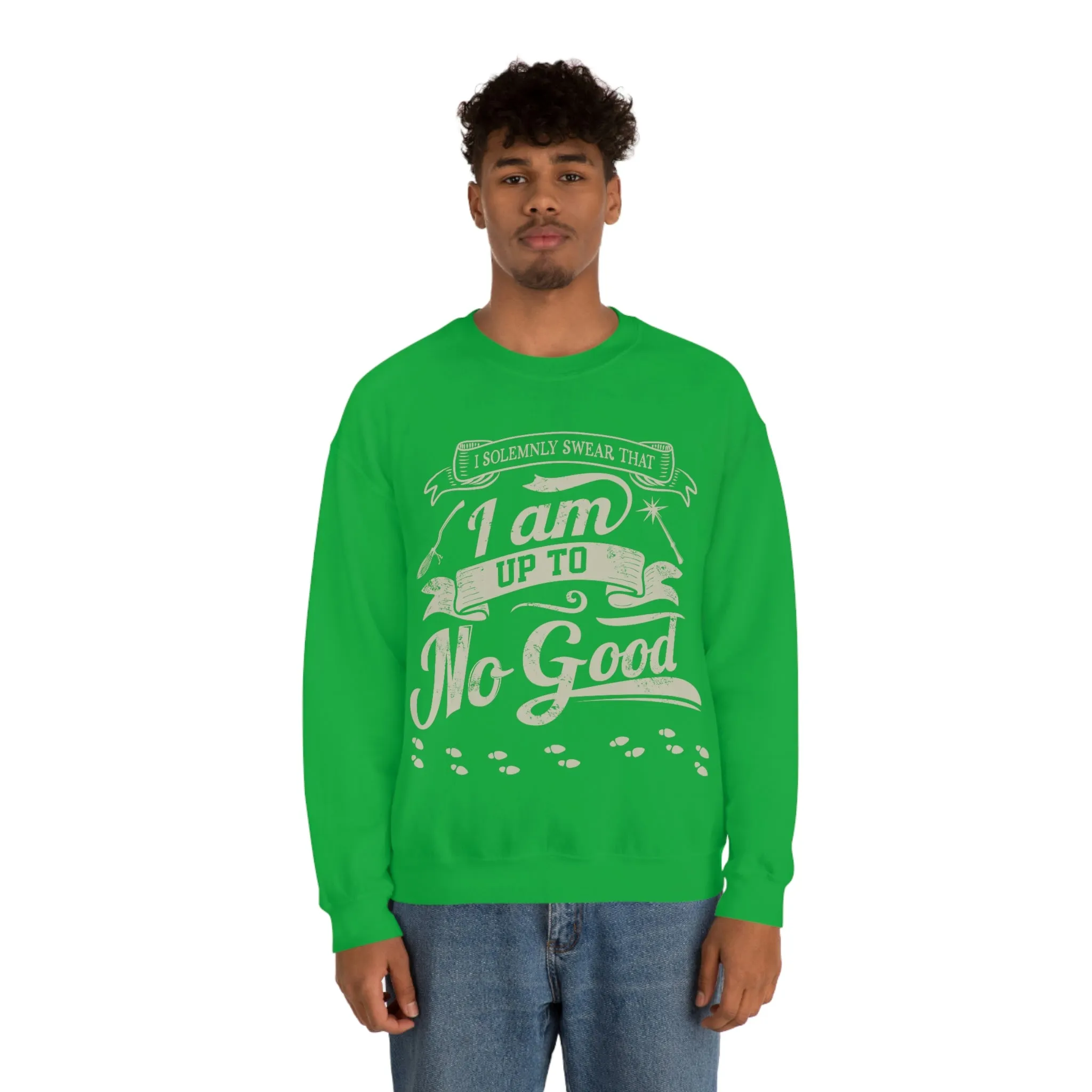 I solemnly swear - Adult Crewneck Sweatshirt