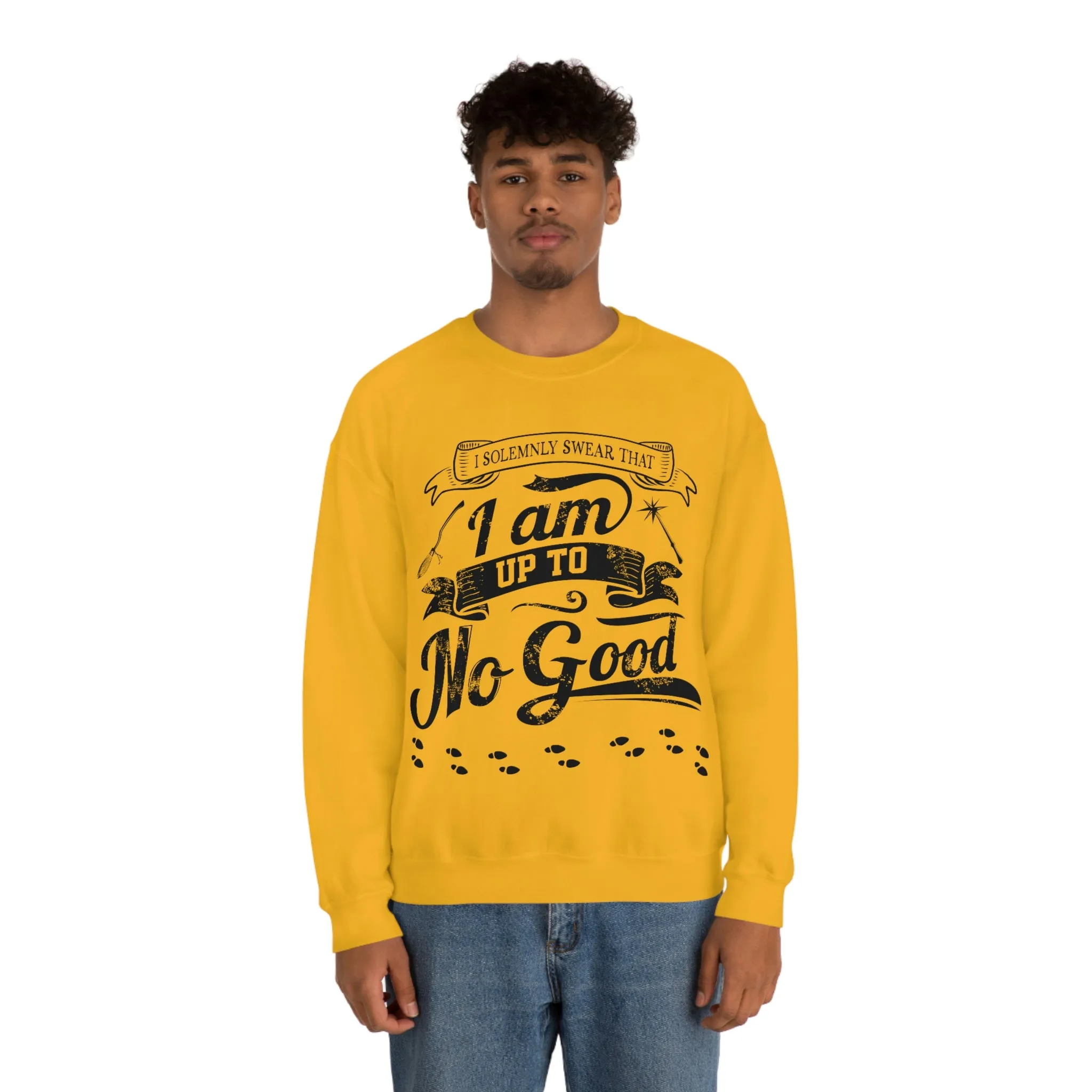 I solemnly swear - Adult Crewneck Sweatshirt