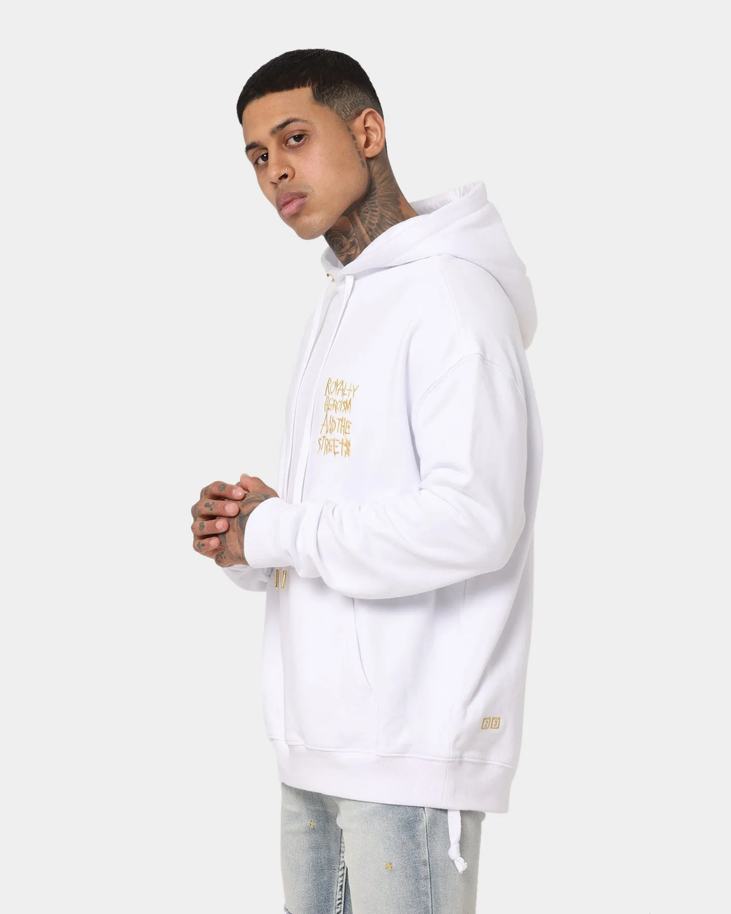 Ksubi 23 Biggie Hoodie Tru White