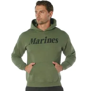 Marines Pullover Hooded Sweatshirt