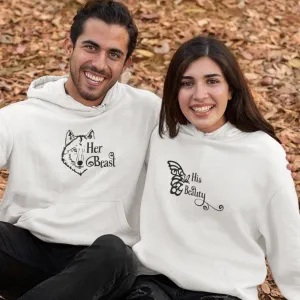 Matching Set: His Beauty & Her Beast - Ideal Surprise for Lovebirds!