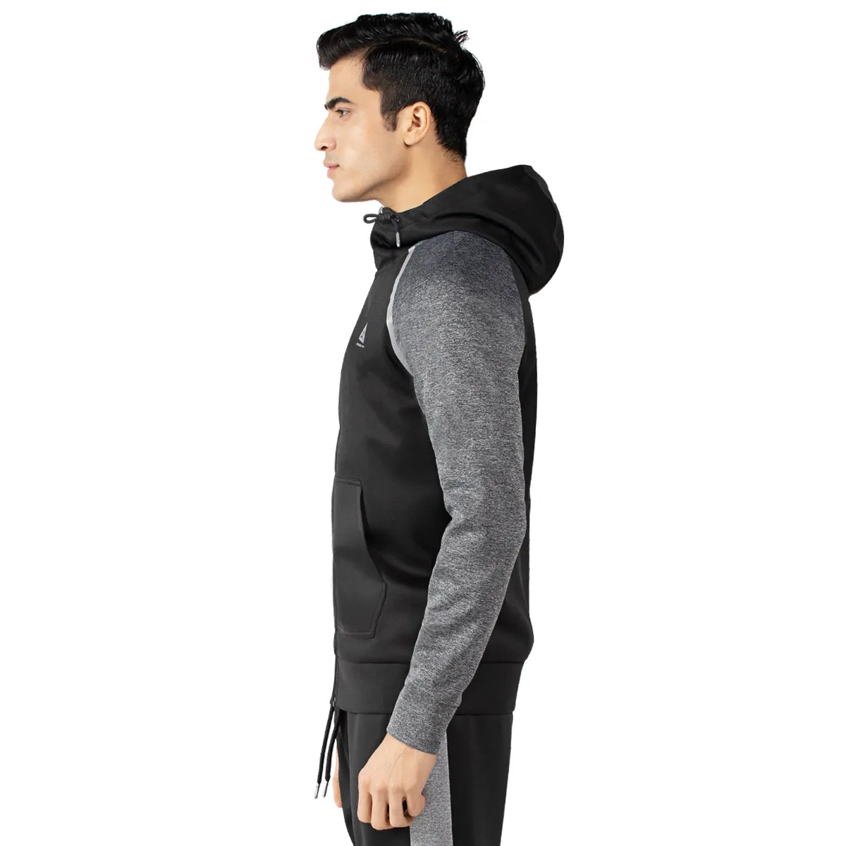 Men's Raglan Zip-Up Hooded Sweatshirts