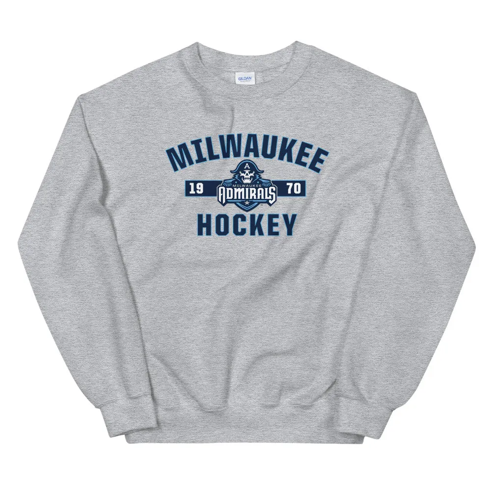 Milwaukee Admirals Adult Established Crewneck Sweatshirt