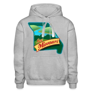 Missouri Whimsical State Logo Heavy Blend Adult Hoodie