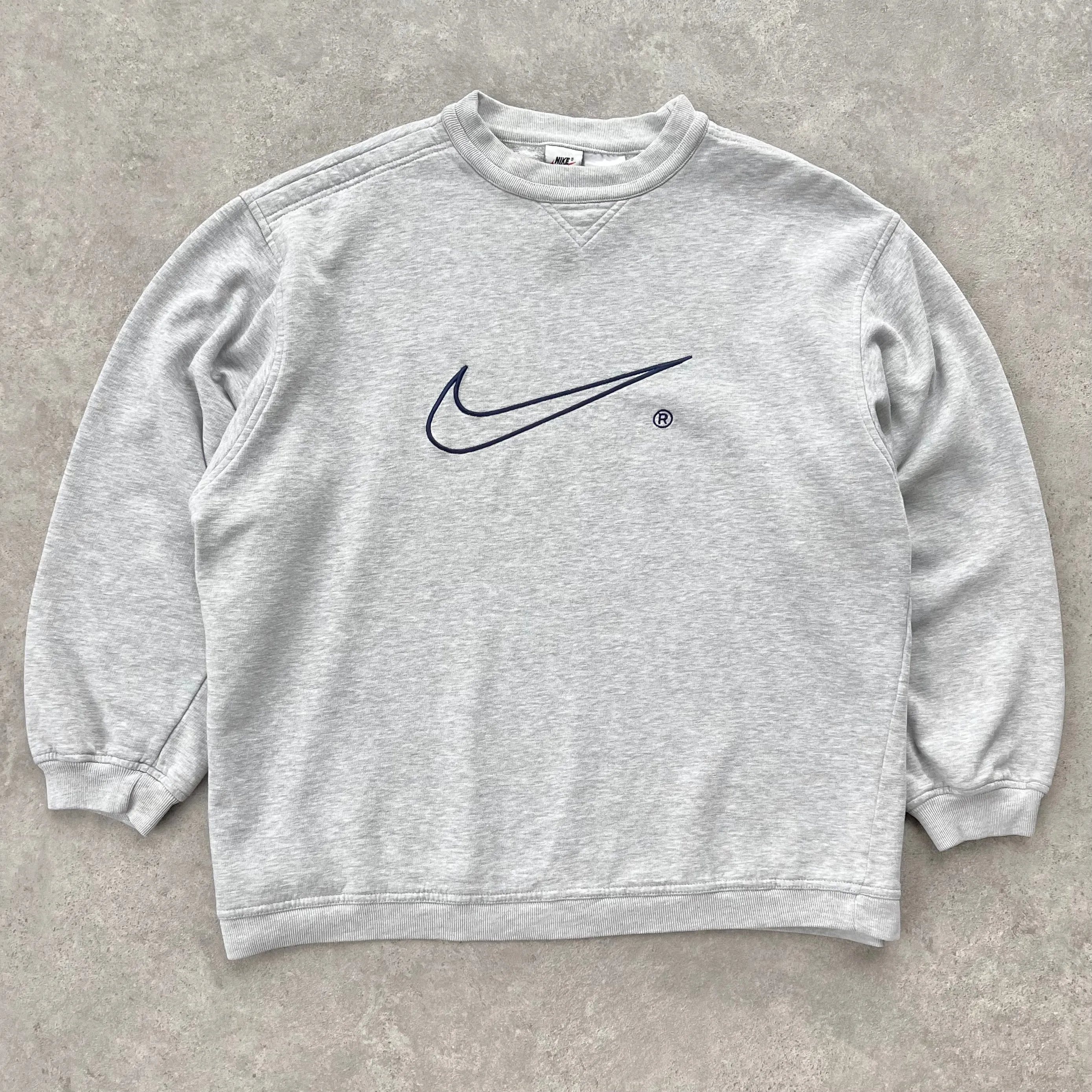 Nike 1990s heavyweight embroidered sweatshirt (XL)